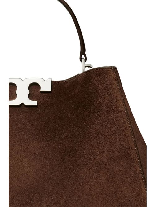 Borsa Eleanor in suede TORY BURCH | 174278203